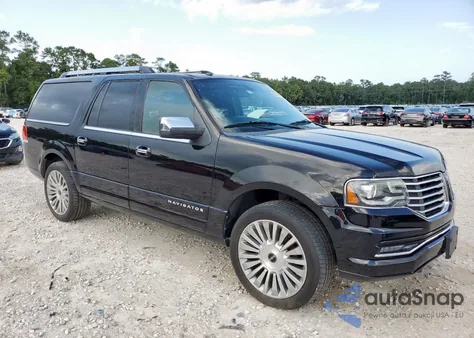 2017 Lincoln Navigator L Select z USA, uszkodzony, nr VIN 5LMJJ3HT2HEL03435